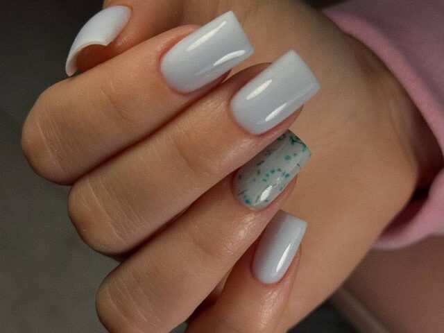 Długi kwadrat mleczna biel quail egg NaiLac