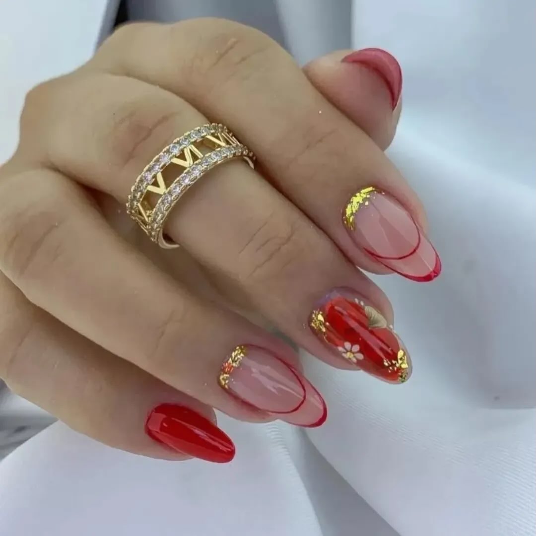 Czerwony szyk dla Twoich paznokci