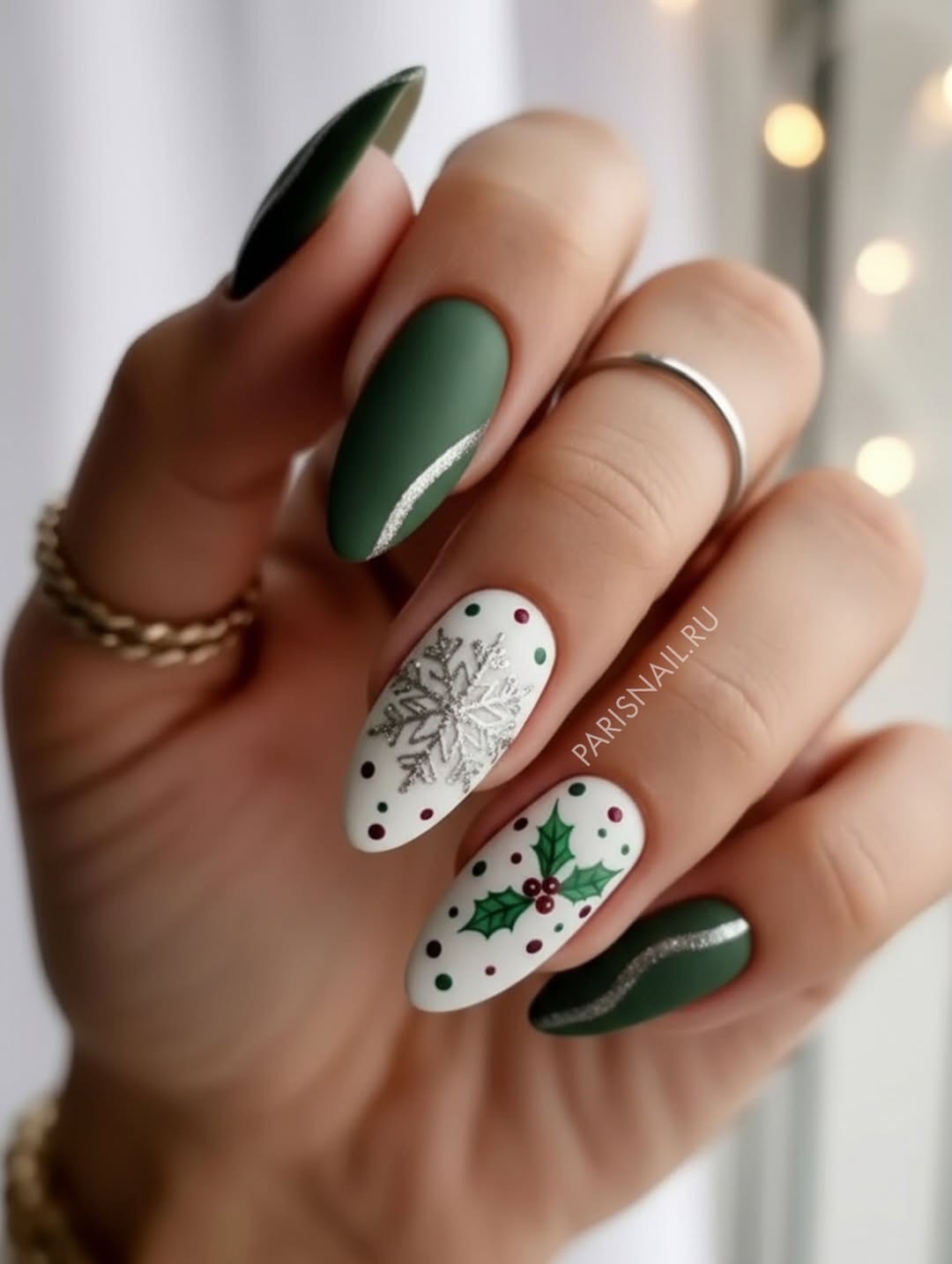 Zimowa bajka na końcówkach paznokci