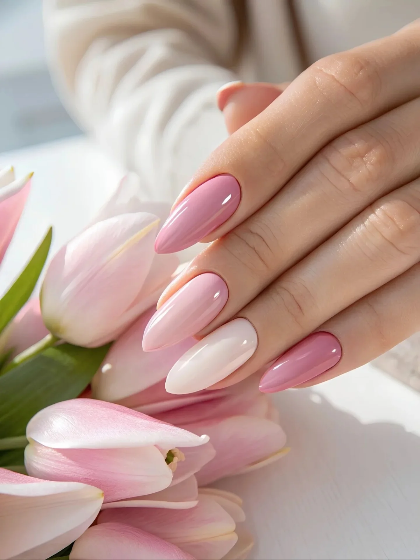 Delikatność wiosennego manicure