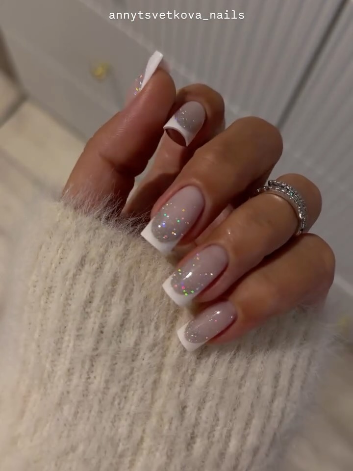 Francuski szyk z brokatem