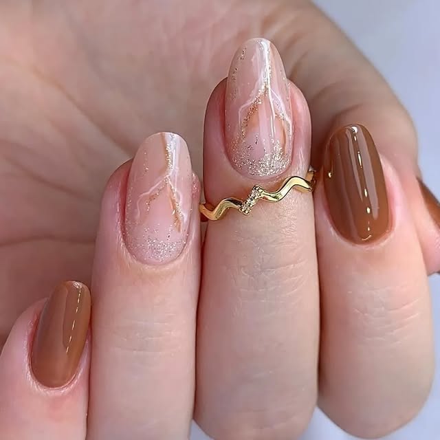 Elegancki urok w brązowych tonach