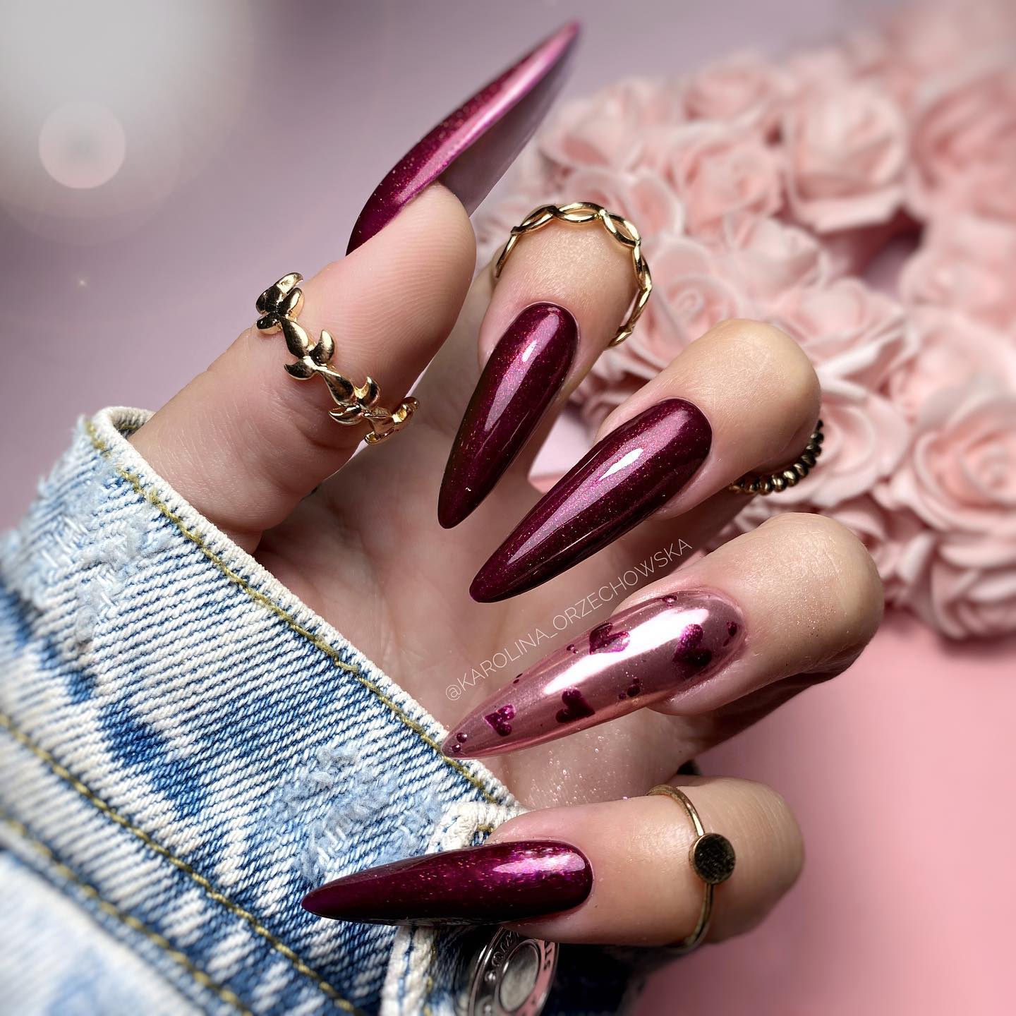 Uwodzicielski blask malinowej pasji