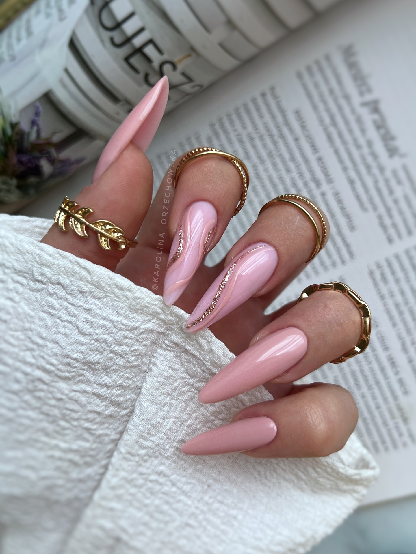 Pastelowa bajka w różowych tonach