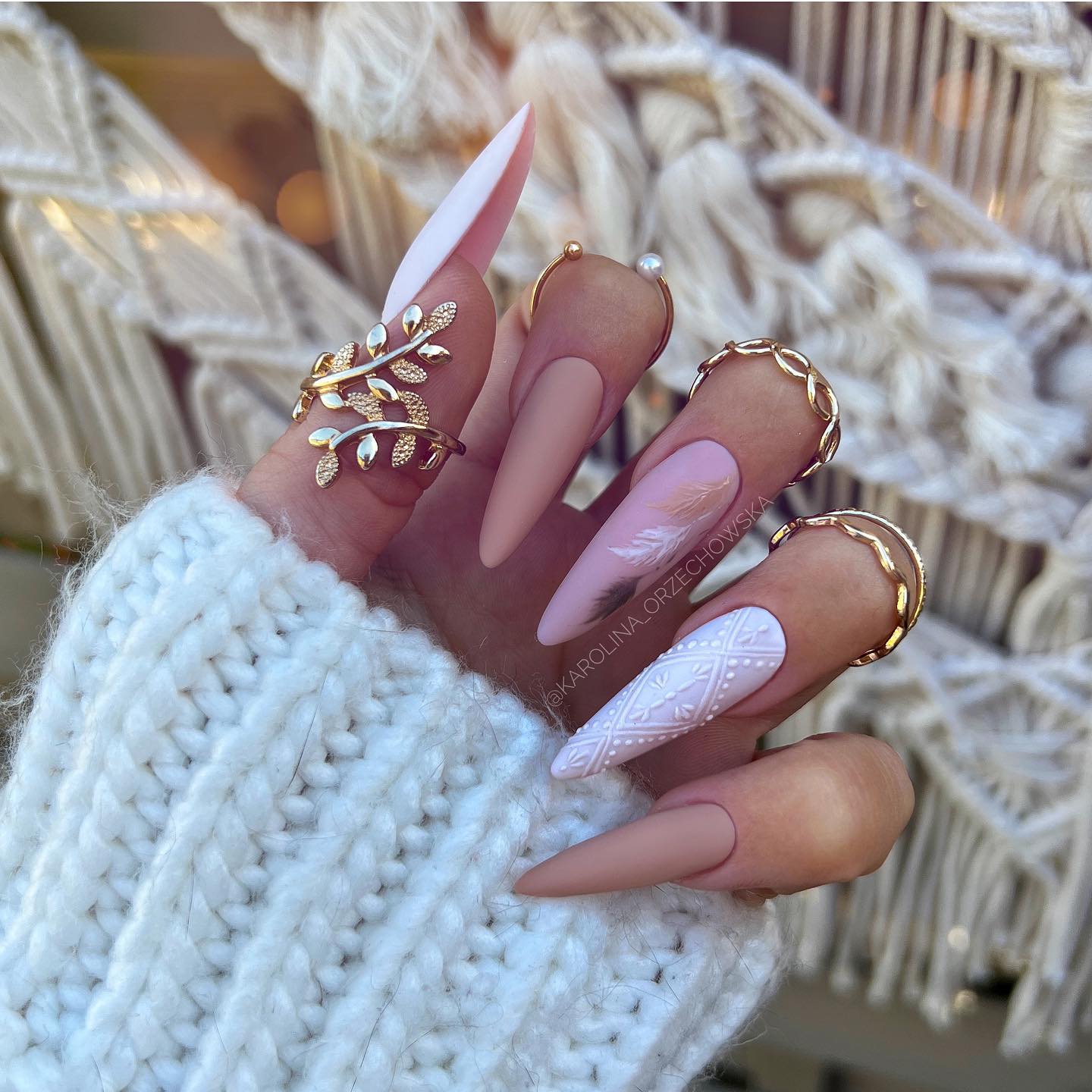 Boho szyk na końcówkach Twoich palców!