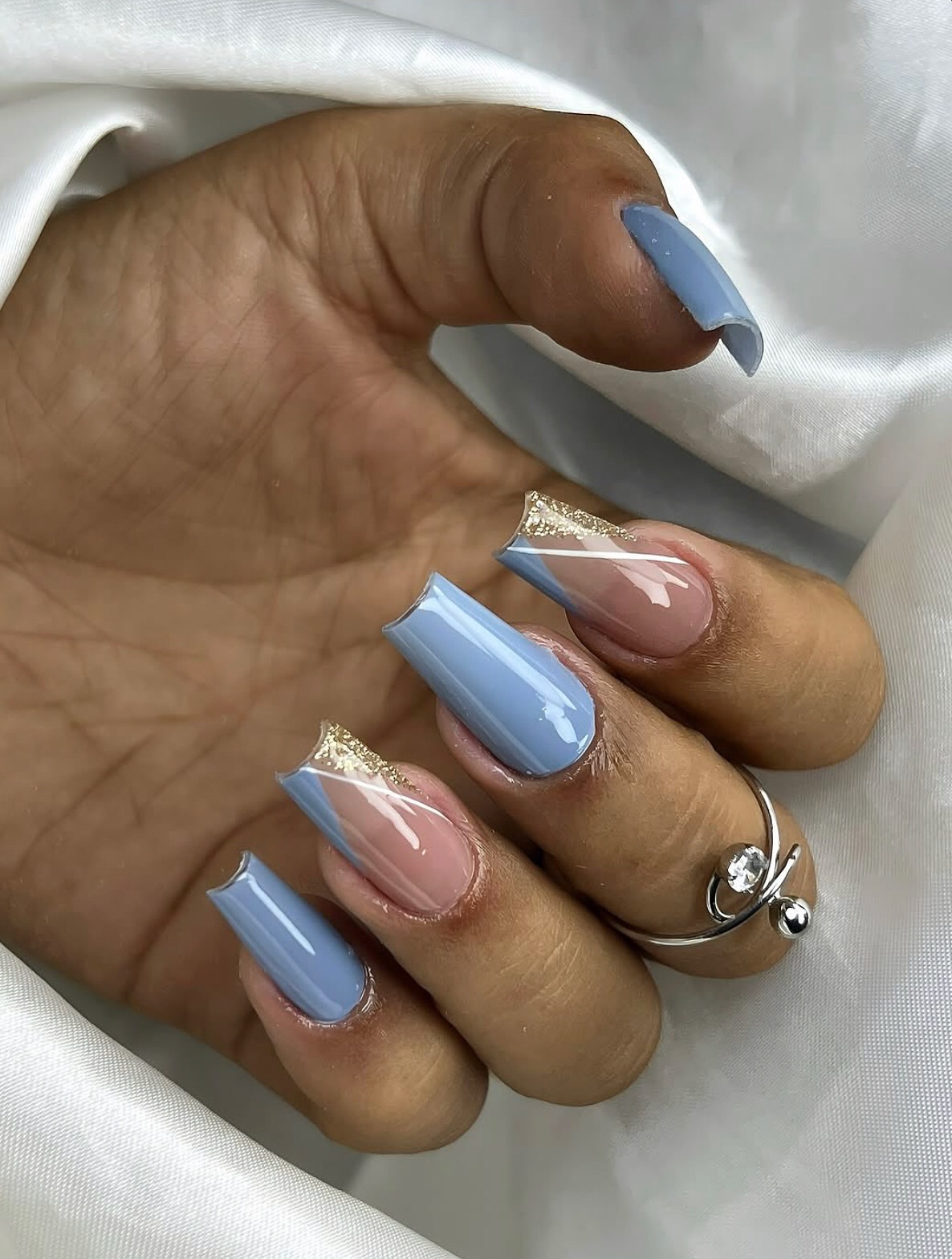 Lekki lot niebiańskiej palety