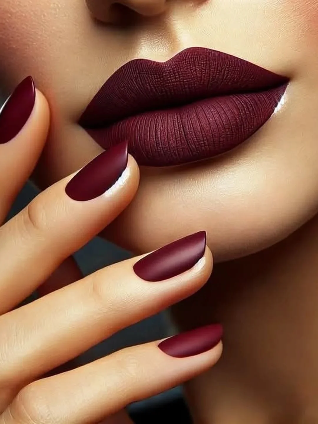 Delikatna elegancja w odcieniu wina