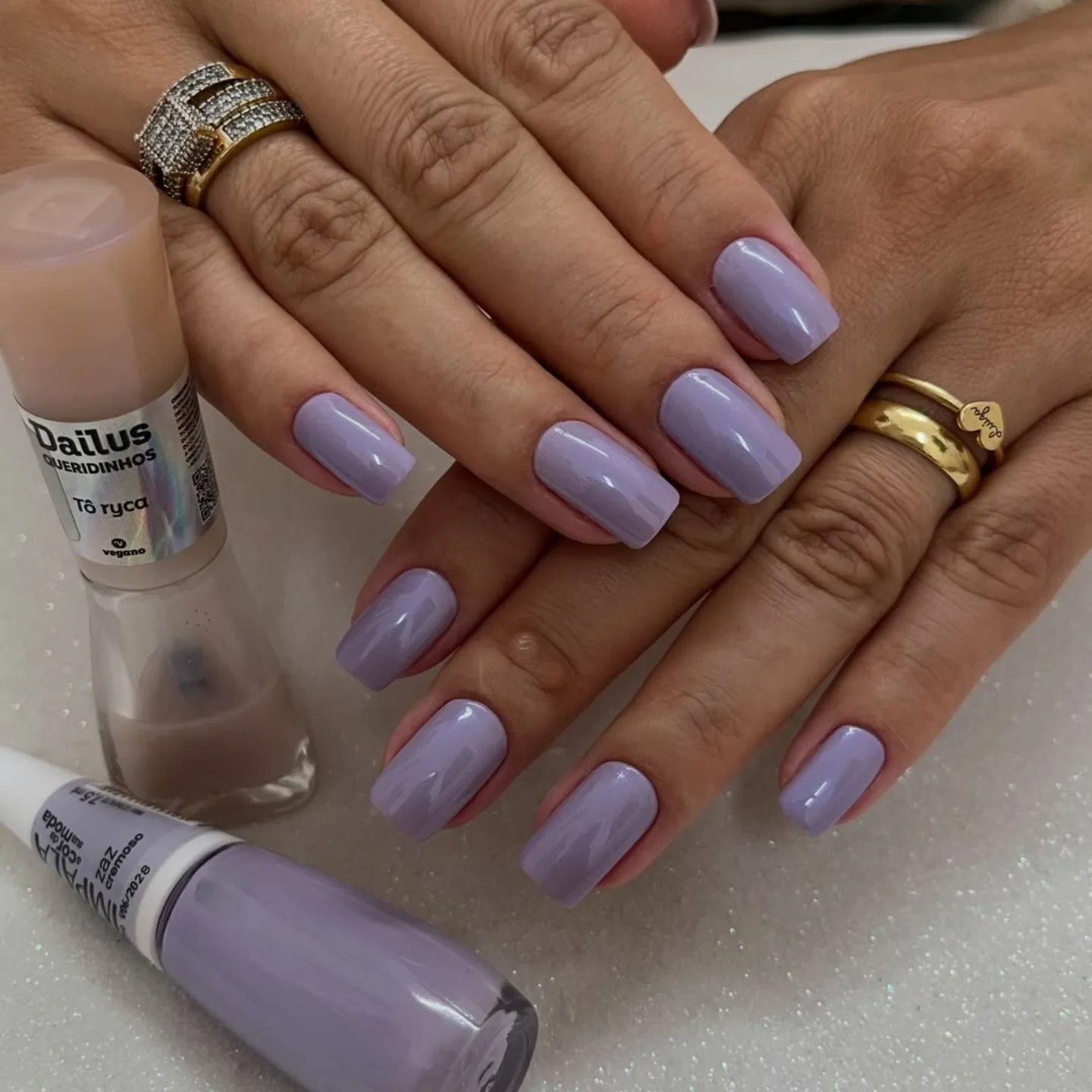 Lawendowe marzenie na końcówkach palców
