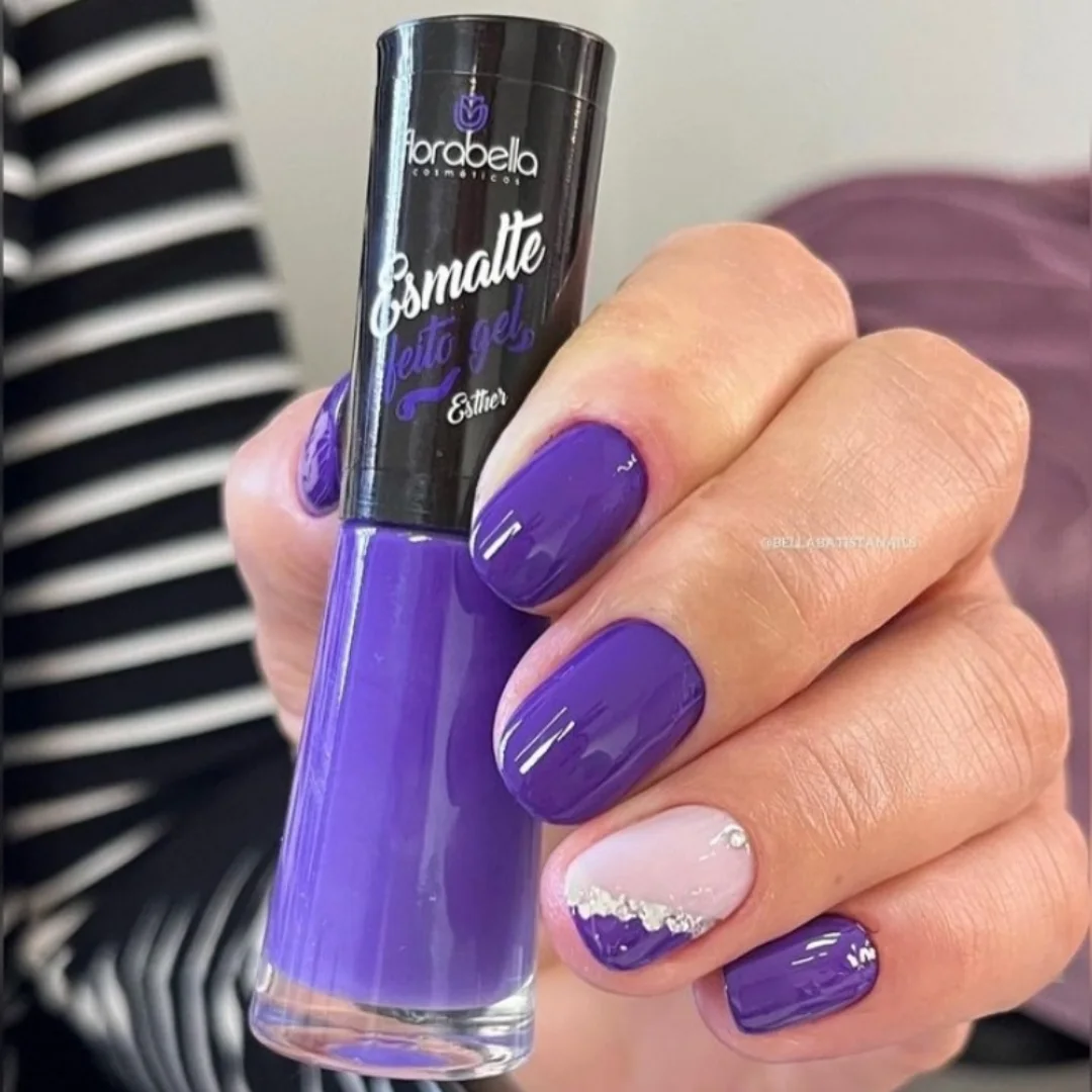 Fioletowa harmonia z akcentem