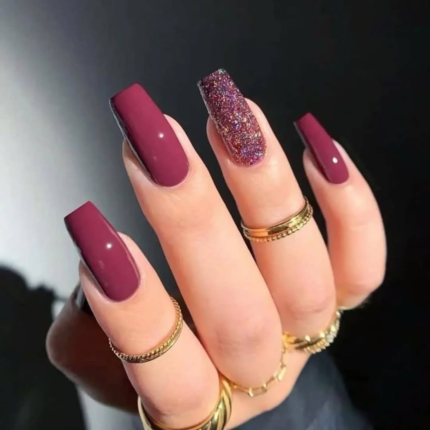 Manicure w kolorach namiętności