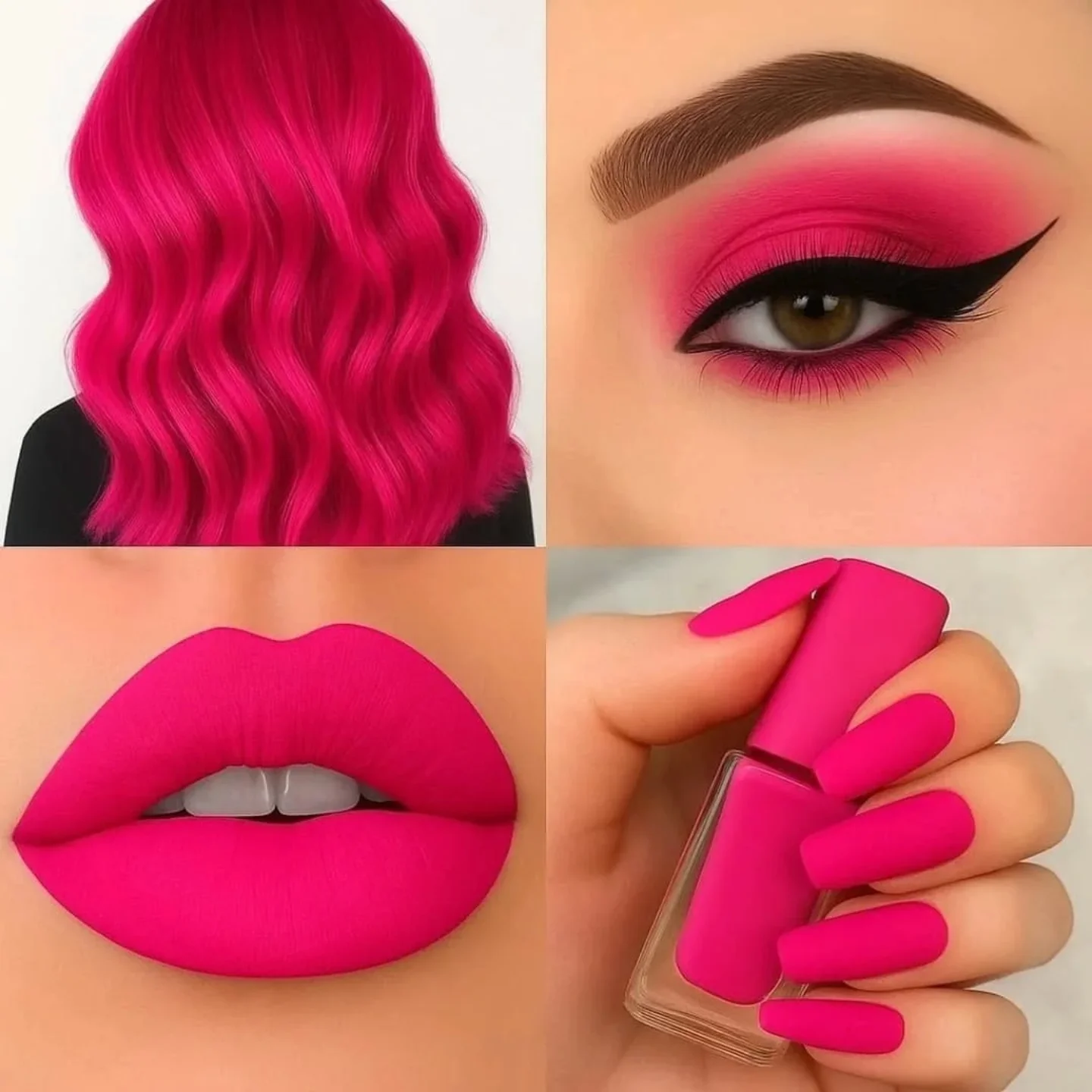 Różowy szyk: kiedy paznokcie stają się sztuką