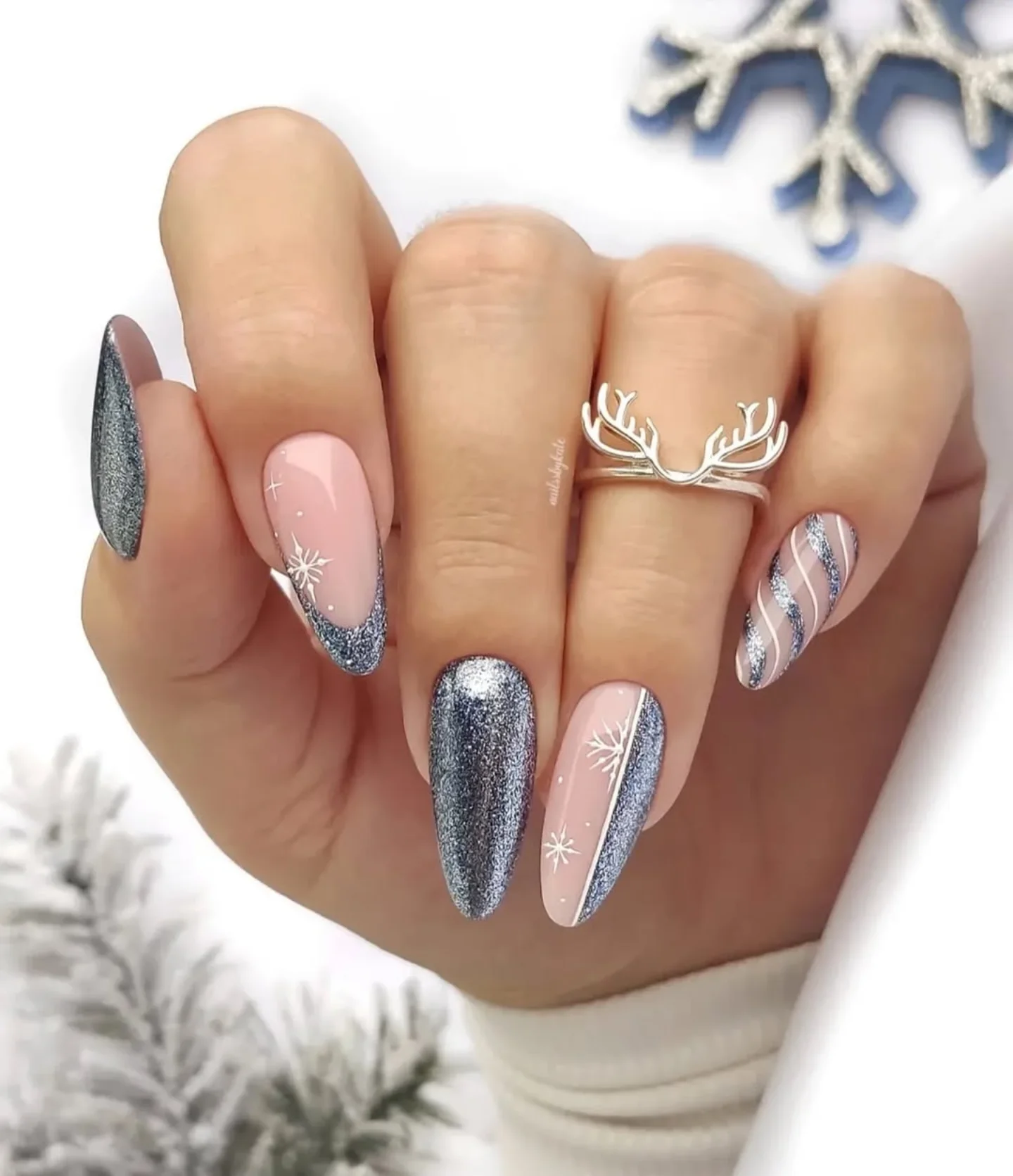 Lśniący zimowy nastrój