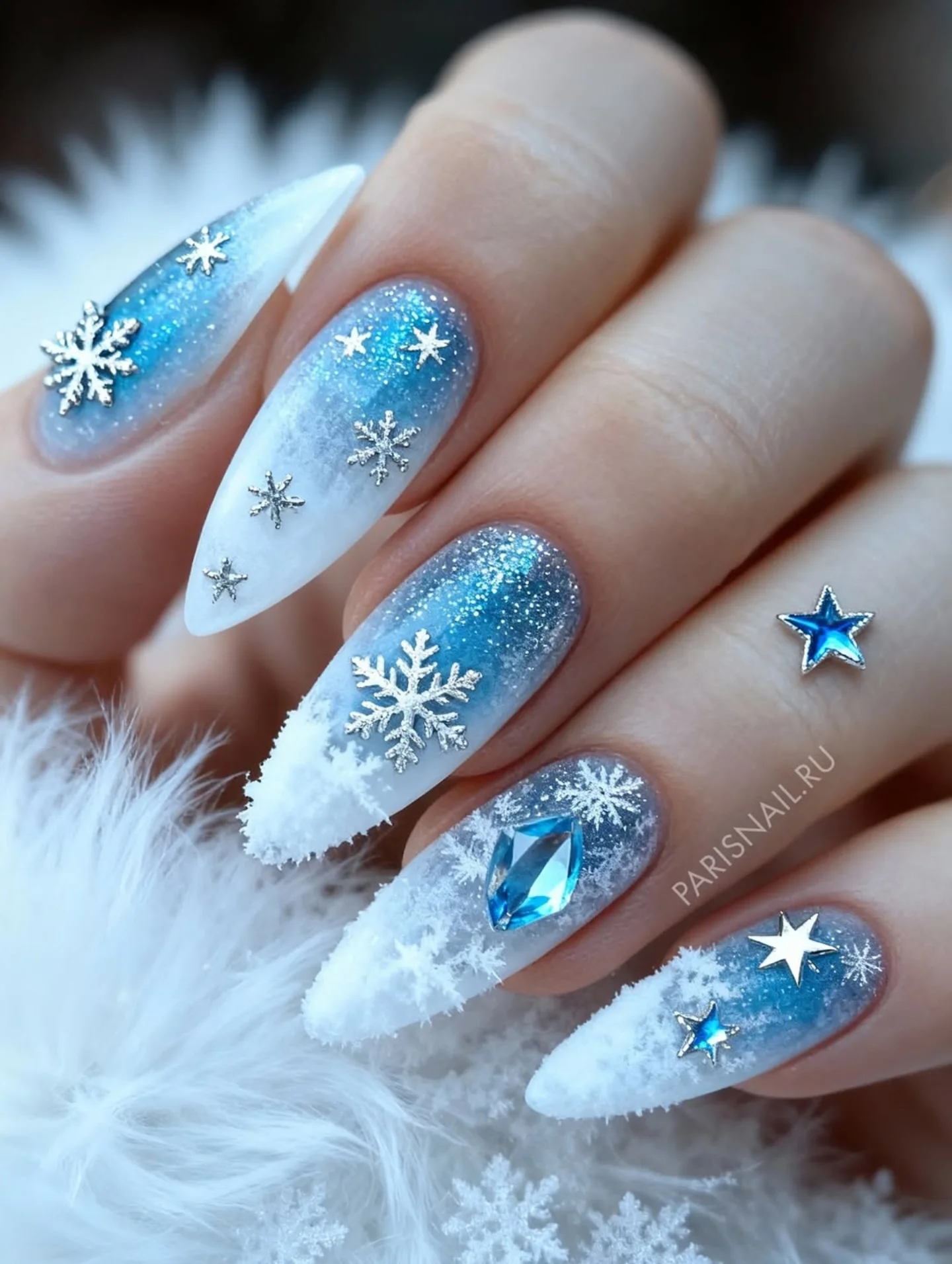 **Zimowa bajka na Twoich paznokciach!**