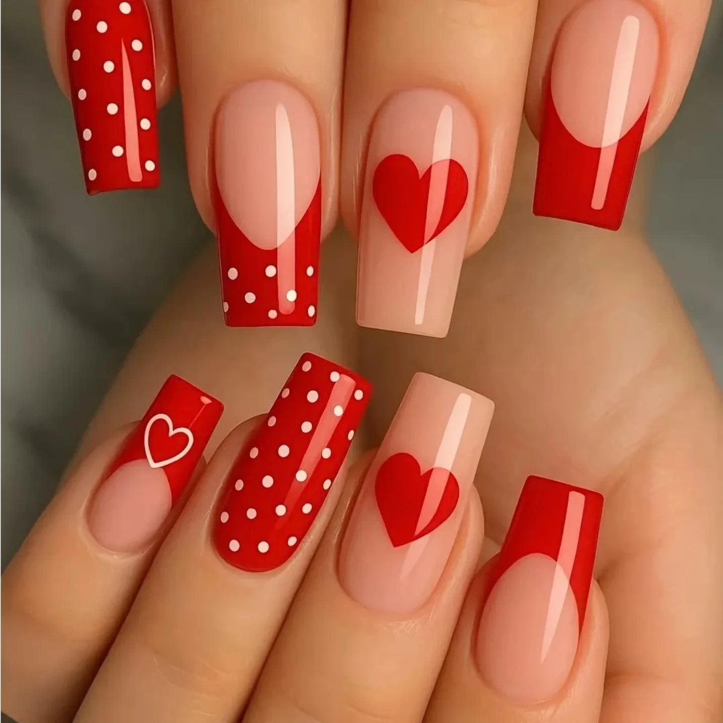 Czerwone serce – w rytmie designu