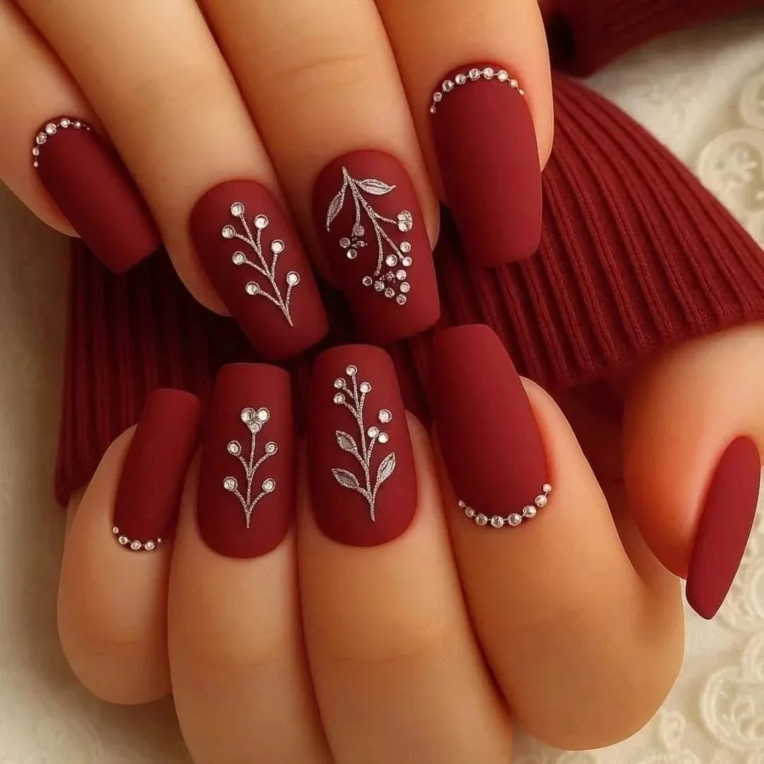 Elegancka magia głębokiego bordo